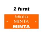 Narancs/fehér gravírozható kétrétegű műanyag tábla egyedi méret szerint - Image 2