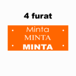 Narancs/fehér gravírozható kétrétegű műanyag tábla egyedi méret szerint - Image 3
