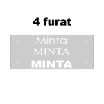 Szürke/fehér gravírozható kétrétegű műanyag tábla egyedi méret szerint - Image 3