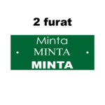 Zöld/fehér gravírozható kétrétegű műanyag tábla egyedi méret szerint - Image 2