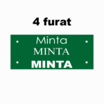Zöld/fehér gravírozható kétrétegű műanyag tábla egyedi méret szerint - Image 3