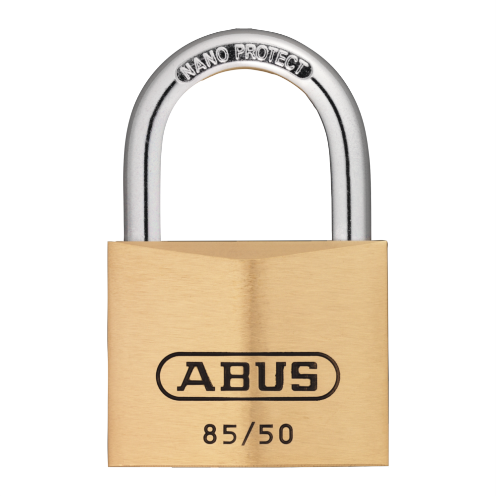 ABUS 85/50 Sárgaréz Lakat