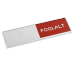 alusign FIX foglalt tábla falra szerelhető