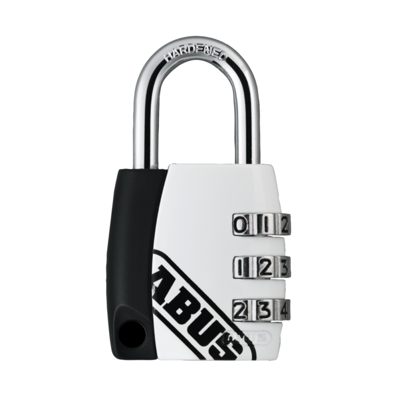 ABUS 155/30 fehér kombinációs lakat