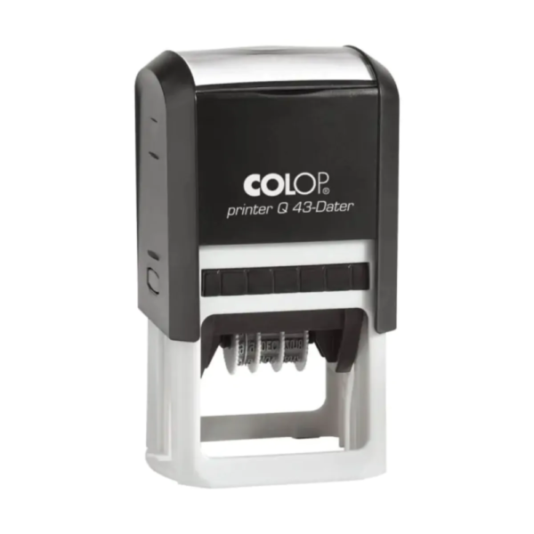 COLOP Printer Q 43 Dater Automata Dátum + Szöveg Bélyegző