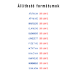 Colop S120/WD Mini Info Dater dátumbélyegző fix szavakkal - Image 2