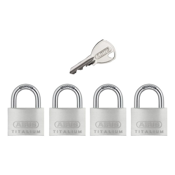 ABUS 727TI/40 TITALIUM™ QUADS lakatszett