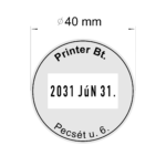 COLOP Printer R 40 Dater Automata körbélyegző dátummal-40mm - Image 2