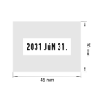 COLOP Office S 360 Green Line automata dátum + szöveg bélyegző - Image 2