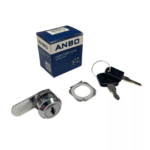 ANBO krómozott bútorzár / postaládazár