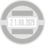 Trodat Printy 46119 kör dátum és szövegbélyegző - Image 3