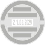 Trodat Printy 46125 kör dátum és szövegbélyegző - Image 3