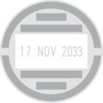 Trodat Printy 46130 kör dátum és szövegbélyegző - Image 2