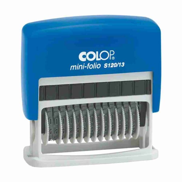 COLOP Mini-Folio S120/13 számbélyegző