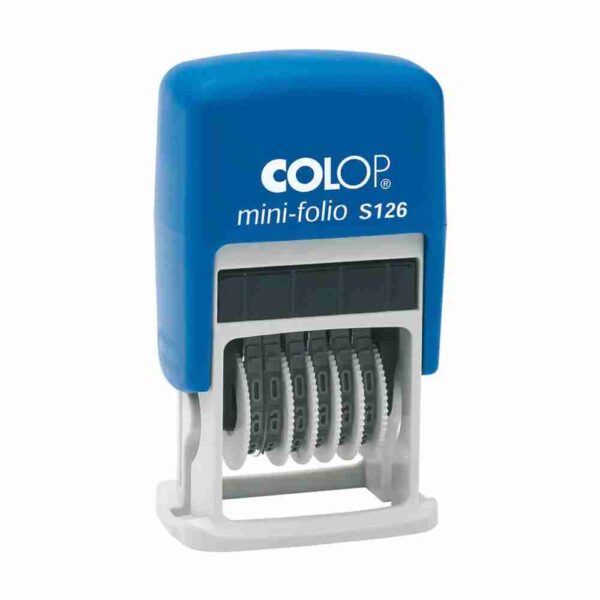 COLOP Mini-Folio S126 számbélyegző
